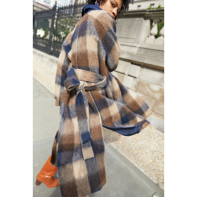 Women's Randi Coat, Toffee Multi - Coats - 5