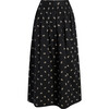 The Krista Skirt, Khaki Autumn Paisley - Skirts - 1 - thumbnail