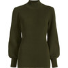 The Winter Sweater, Leaf Green Rib Knit - Sweaters - 1 - thumbnail