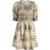 The Vivi Nap Dress, Multi Equestrian Toile Stretch Crepe - Dresses - 1 - thumbnail