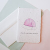 Plantable Pink Santa Hat Night Before Christmas Card - Paper Goods - 2
