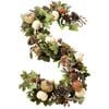 Mixed Pumpkin, Fall Berry, Pinecone & Twig Thanksgiving Harvest Garland - Garlands - 1 - thumbnail