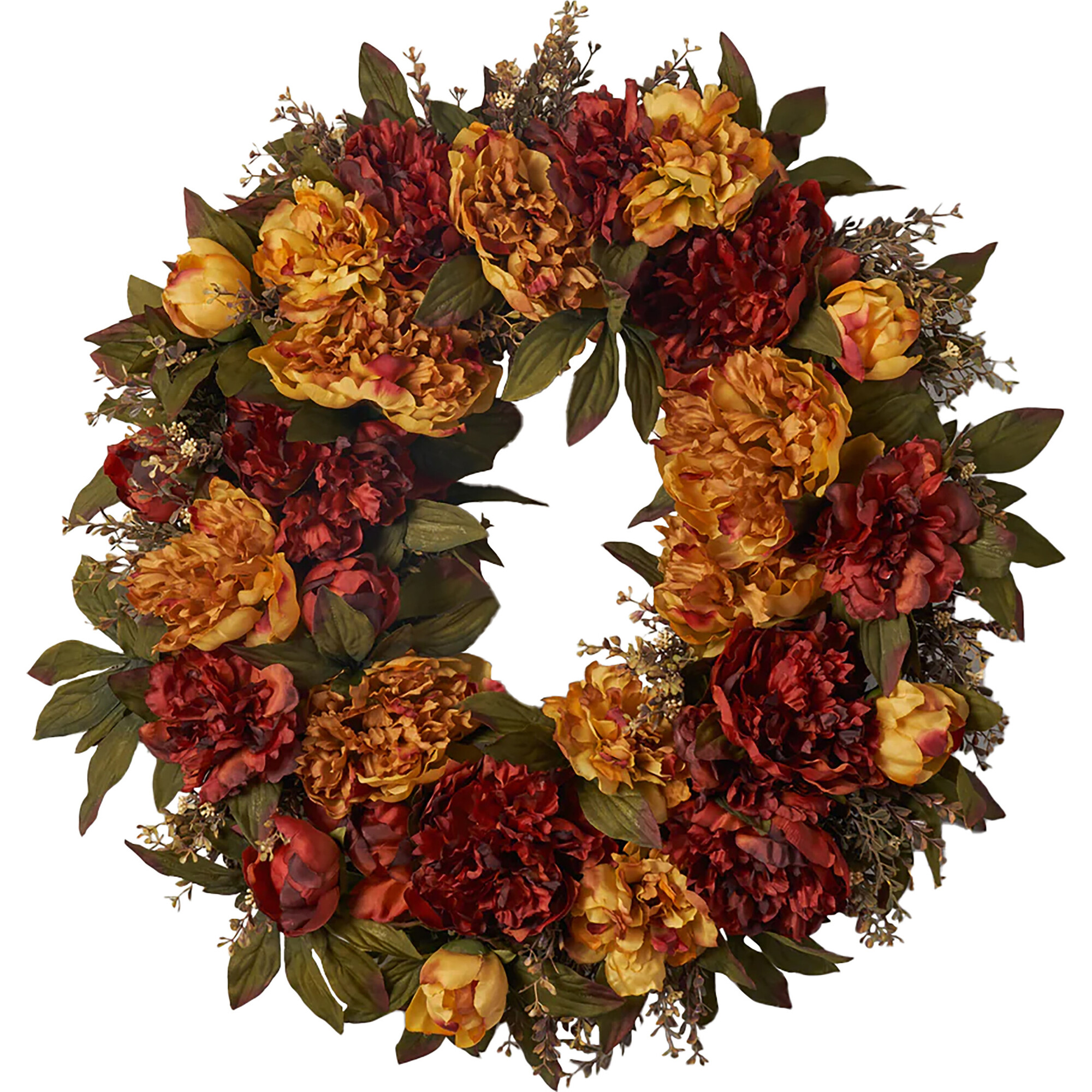 Under the Tuscan Sun Fall Front Door Wreath - Wreaths - 1