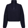 Women's Pieper Fleece Jacket, Navy - Jackets - 1 - thumbnail