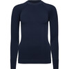 Women's Johnson Seamless Top, Navy - T-Shirts - 1 - thumbnail