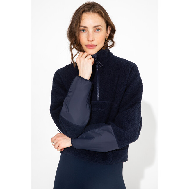 Women's Pieper Fleece Jacket, Navy - Jackets - 5