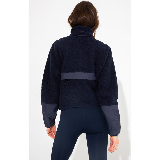 Women's Pieper Fleece Jacket, Navy - Jackets - 6
