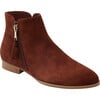 Women's Reid Suede Tassel Bootie, Sequoia - Booties - 1 - thumbnail