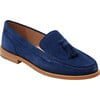 Women's Hunley Suede Tassel Loafer, Midnight - Loafers - 1 - thumbnail