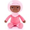 Amirah Doll Hijab, Pink - Soft Dolls - 1 - thumbnail