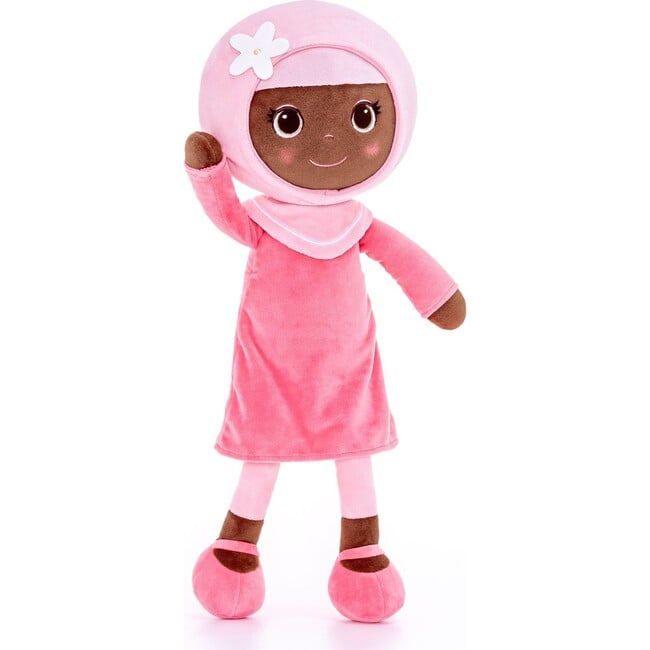 Amirah Doll Hijab, Pink - Soft Dolls - 2