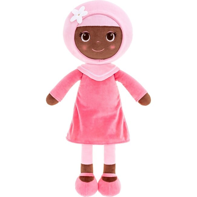 Amirah Doll Hijab, Pink - Soft Dolls - 3