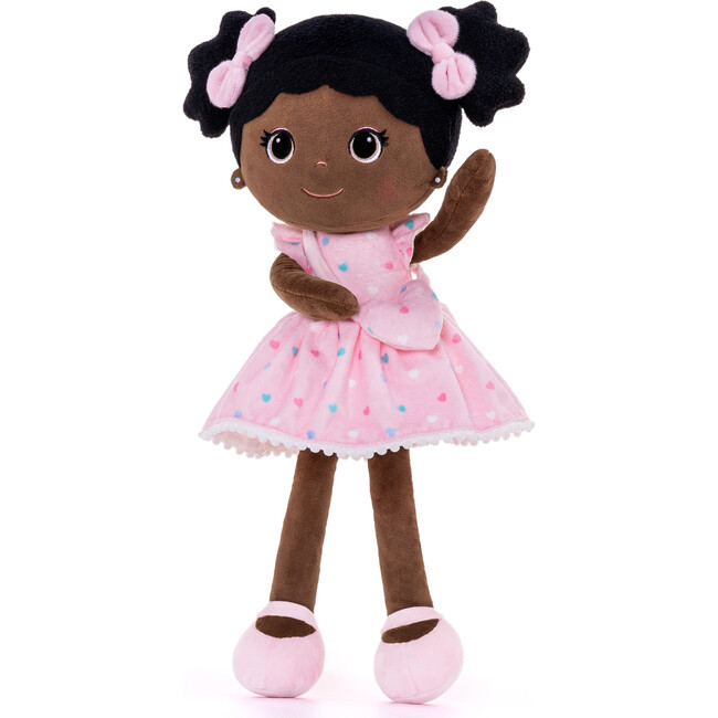 Mabel Doll Hearts, Pink - Soft Dolls - 4