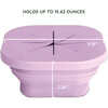 Silicone Mealtime Bundle, Camper Violet - Tabletop - 3