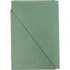Silicone Bib and Foldable Placemat Set, Camper Sage Green - Bibs - 3