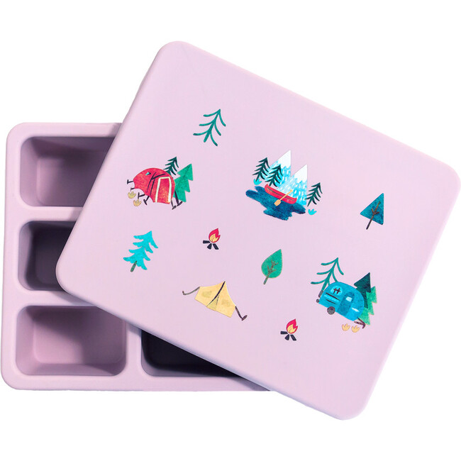 Silicone Bento Box Bundle, Camper Violet - Food Storage - 2