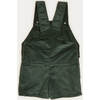 Corduroy Short Dungarees, Green - Overalls - 4