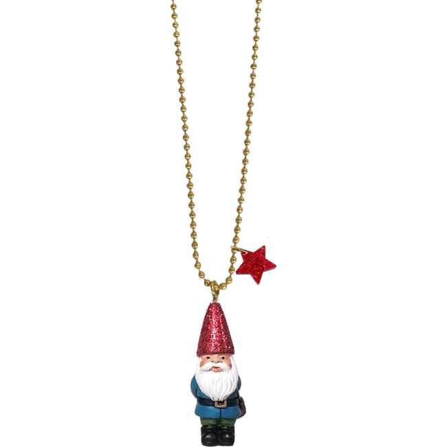 Glitter Gnome Necklace