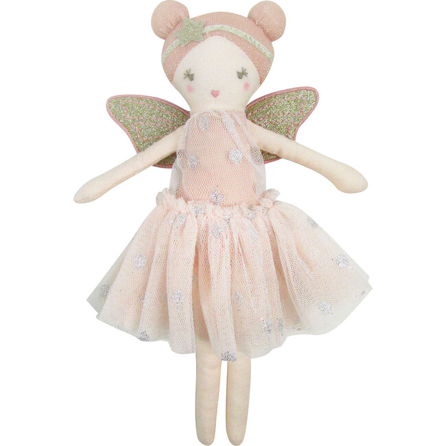 Pippa Sparkle Fairy Linen Doll, Multicolors