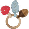 In The Wood Activity Ring Rattle, Multicolors - Rattles - 1 - thumbnail