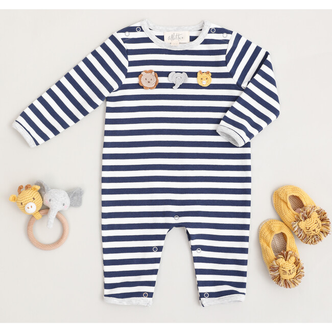 Crochet Wild Animals Babygro, Multicolors - Rompers - 2