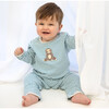 Crochet Samuel Sloth Babygro, Multicolors - Rompers - 2