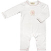 Applique Lullaby Bunny Babygro, Multicolors - Rompers - 1 - thumbnail