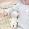 Crochet Layla Lamb Rattle Toy, Multicolors - Rattles - 3