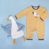 Applique Sammy Seagull Babygro, Multicolors - Rompers - 2