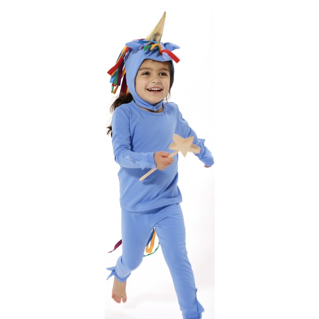 Unicorn Pajama Costume, Blue