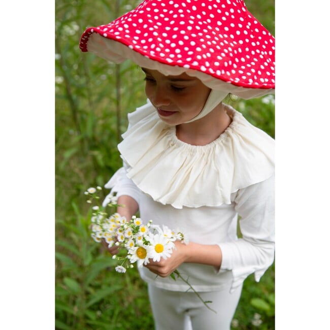 Mushroom Hat and Ruffle Collar - Costume Accessories - 4