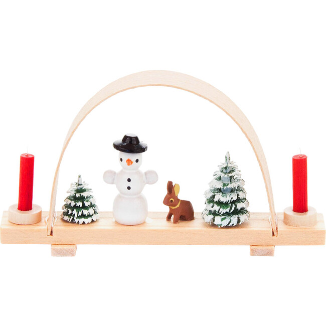 Snowman and Bunny Arch