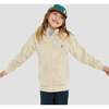 Panda High Loft Fleece Zip Hoody, Beige - Sweatshirts - 2