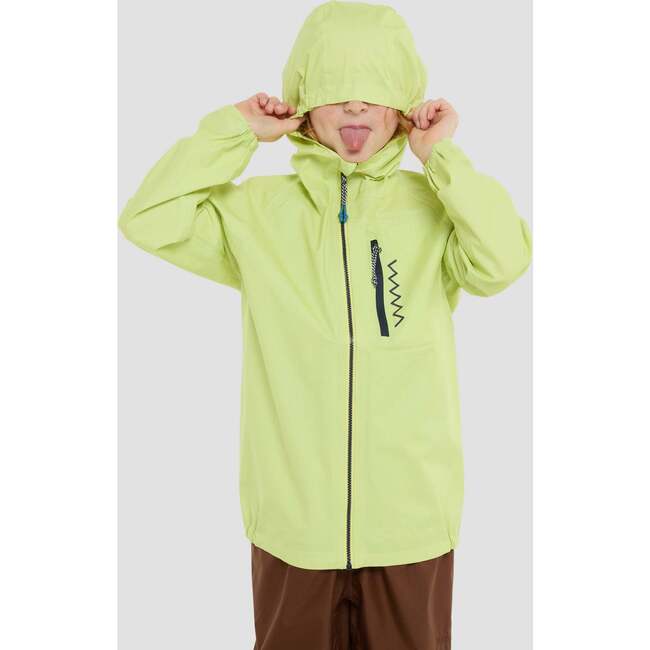 One Ultralight Rain Jacket, Lime - Raincoats - 2