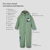 Quest Snow Overall, Northern Lights And Blue Marin - Overalls - 3