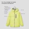 One Ultralight Rain Jacket, Lime - Raincoats - 3