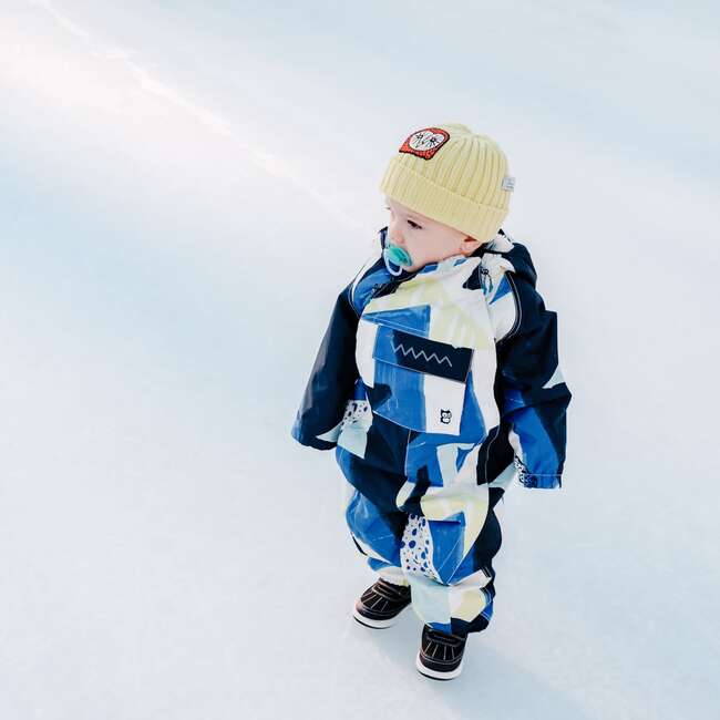 Nemphis Zack Baby Winter Overall, Blue Marin - Bunting - 2