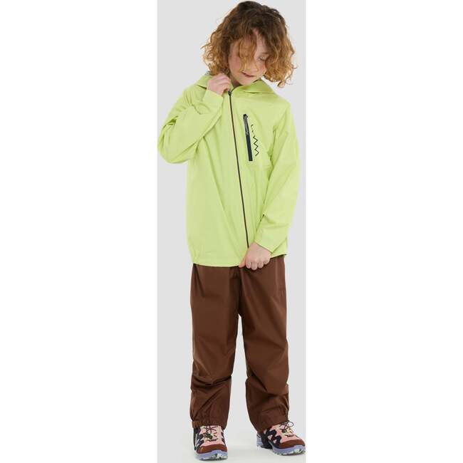 One Ultralight Rain Jacket, Lime - Raincoats - 4