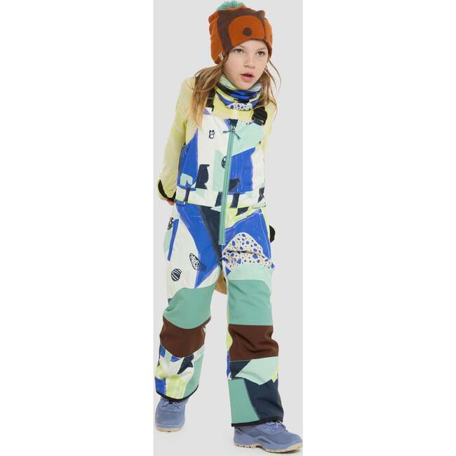 Nemphis Corbet Snow Bib Pants, Blue Marin And Northern Lights - Snow Pants - 2