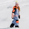 Quest Snow Overall, Purple Blue And Coral - Overalls - 6