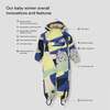 Nemphis Zack Baby Winter Overall, Blue Marin - Bunting - 3