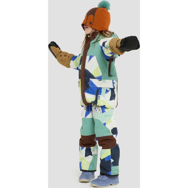 Nemphis Four Snow Jacket, Blue Marin And Chocolate - Parkas - 4