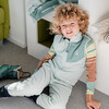 Muka Bio-Fleece Vest, Mint Ice And Northern Lights - Vests - 2