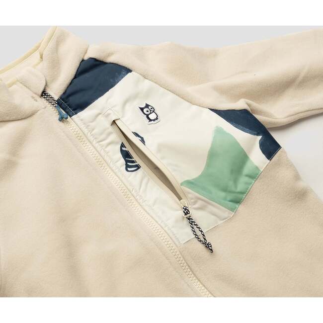 Nemphis Avan Bio-Fleece Jacket, Teddy And Blue Marin - Fleece & Sherpa Jackets - 3