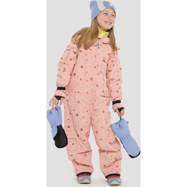 Galaxy Quest Snow Overall, Sunset Rose - Overalls - 2