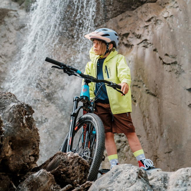 One Ultralight Rain Jacket, Lime - Raincoats - 7
