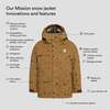Galaxy Mission Snow Jacket, Gold - Parkas - 3