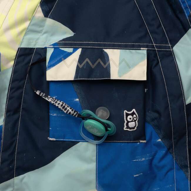 Nemphis Zack Baby Winter Overall, Blue Marin - Bunting - 6