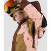 Galaxy Four Snow Jacket, Gold And Chocolate - Parkas - 6