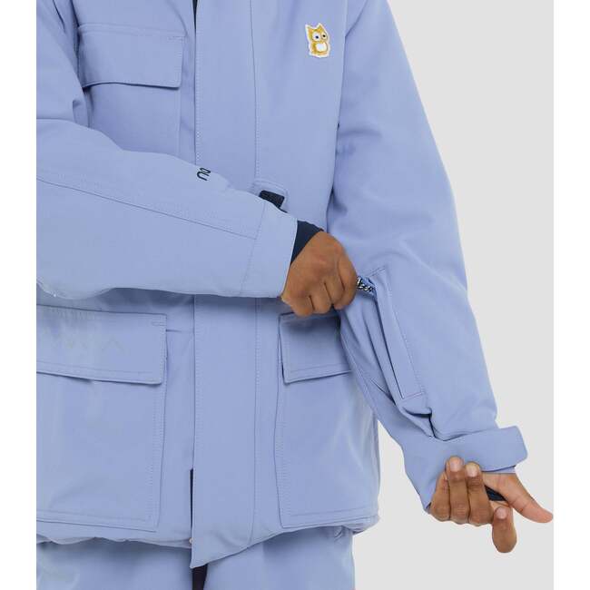 Mission Snow Jacket, Purple Blue - Parkas - 4
